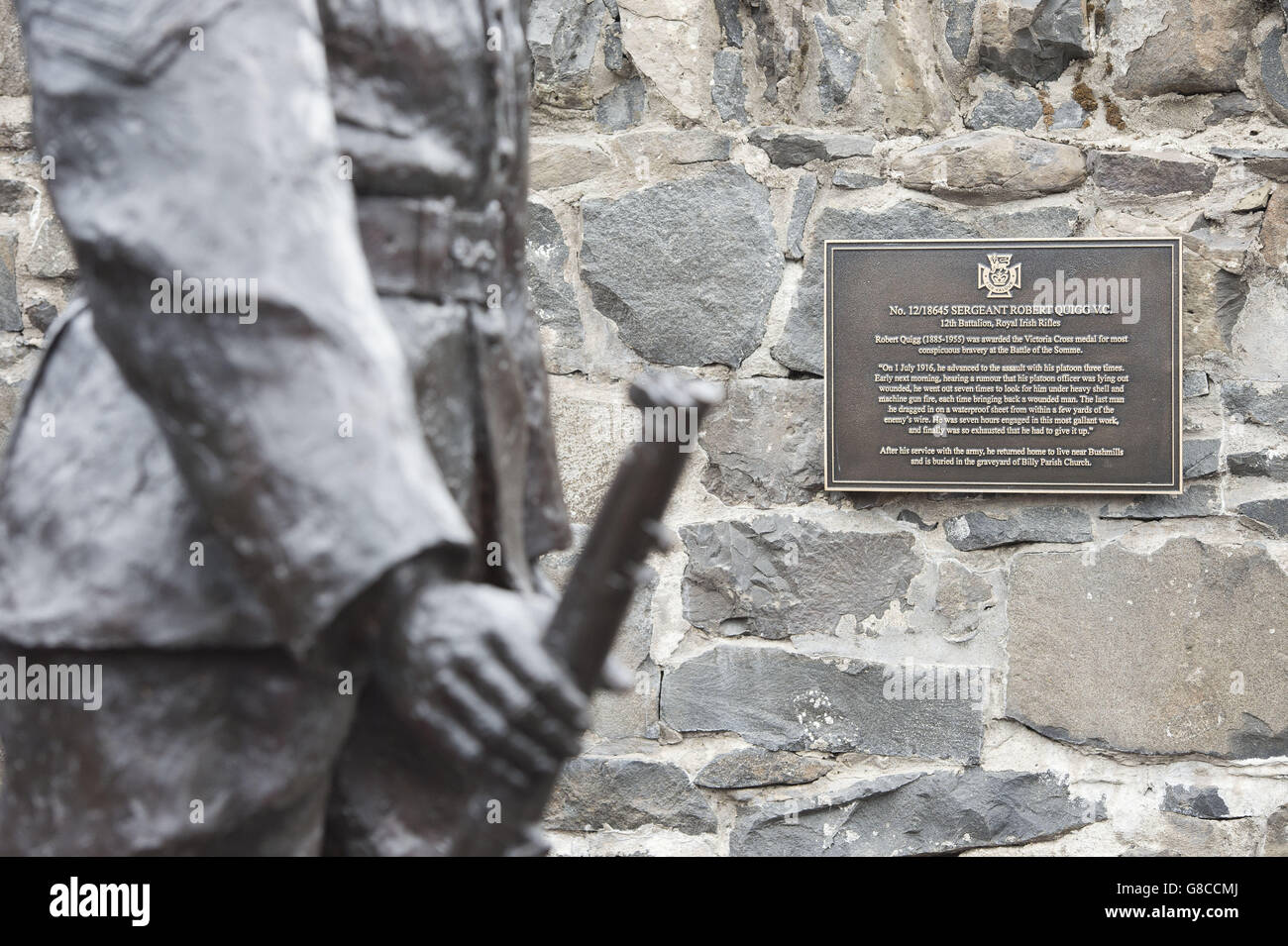 The plaque that was revealed by Queen Elizabeth II at the unveiling of ...