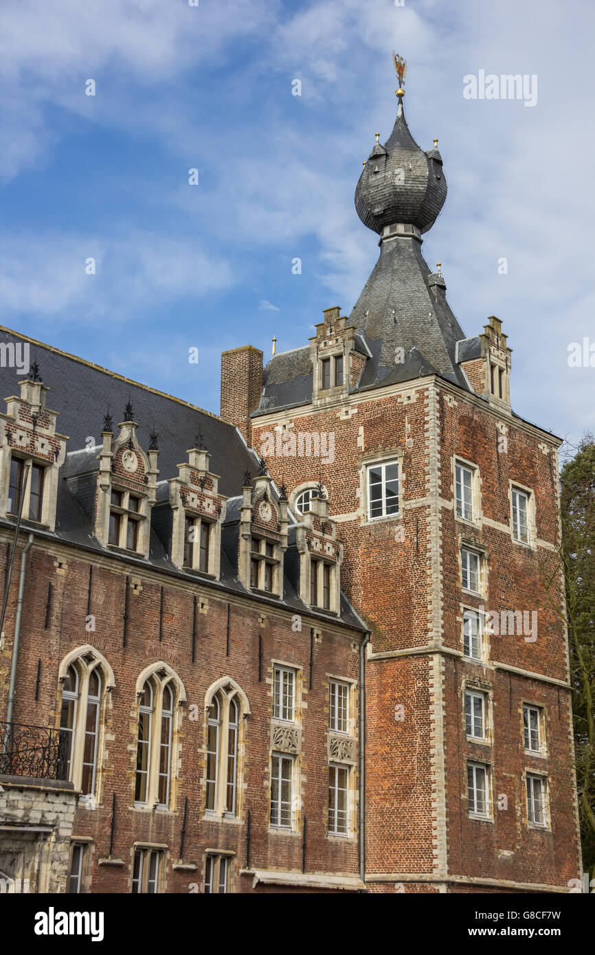 Tower of Castle Arenberg, now university of Leuven in Belgium Stock Photo