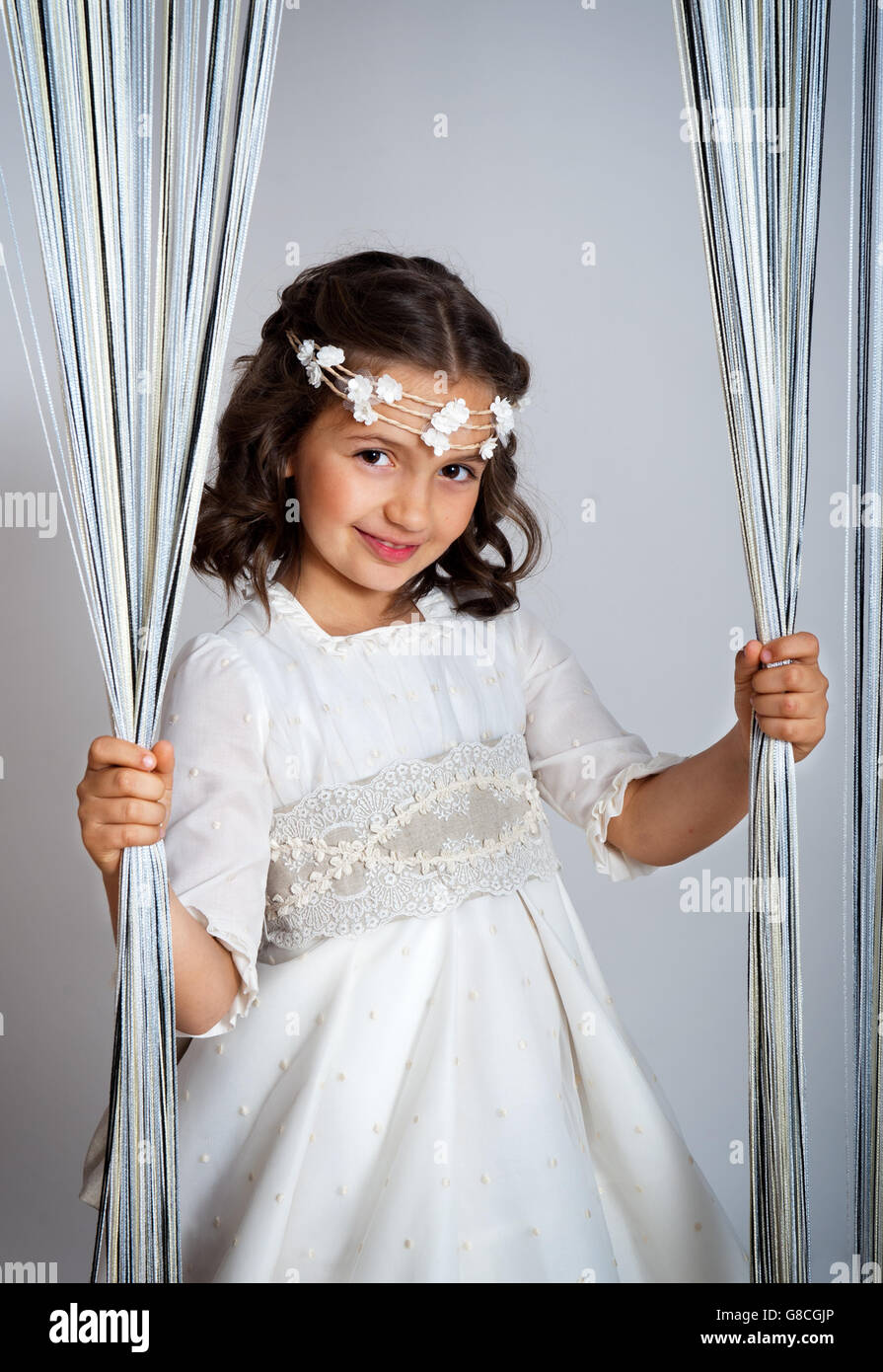 Small Girl With Makeup Stock Photos & Small Girl With 
