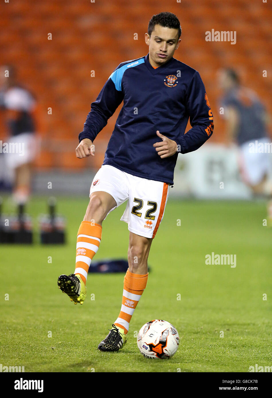 Soccer - Sky Bet League One - Blackpool v Millwall - Bloomfield Road Stock Photo