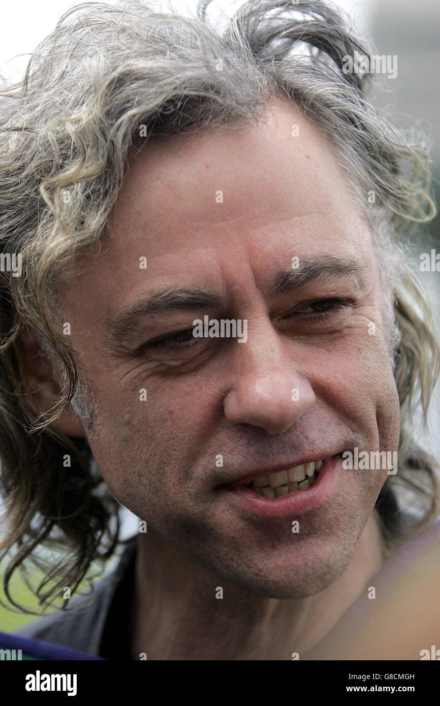 Dublin-born musician and humanitarian Bob Geldof at University College