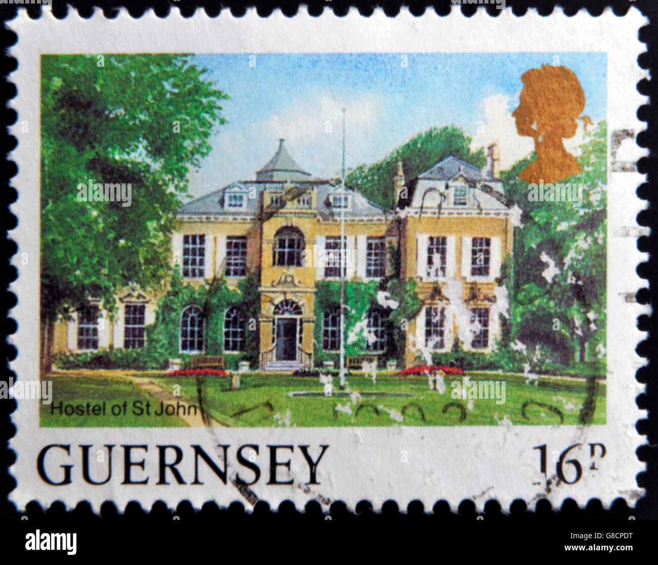 Guernsey Postage Stamp Stock Photos & Guernsey Postage Stamp Stock