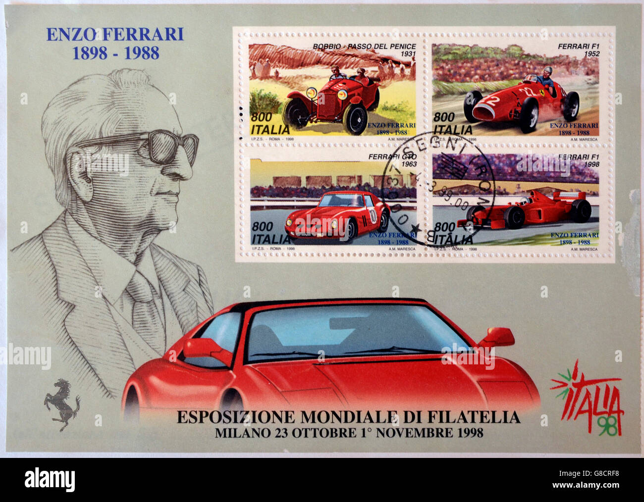 Почтовые Марки Автомобили Купить