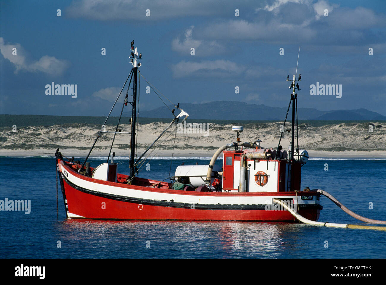 Diamond boat, Port Nolloth, South Africa. Stock Photo
