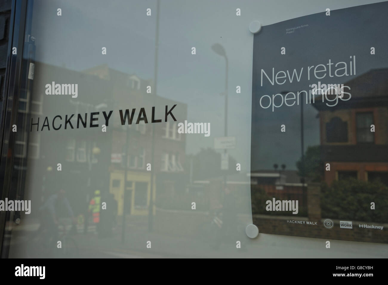 New brand retail outlets in Hackney, east London, UK Stock Photo Alamy