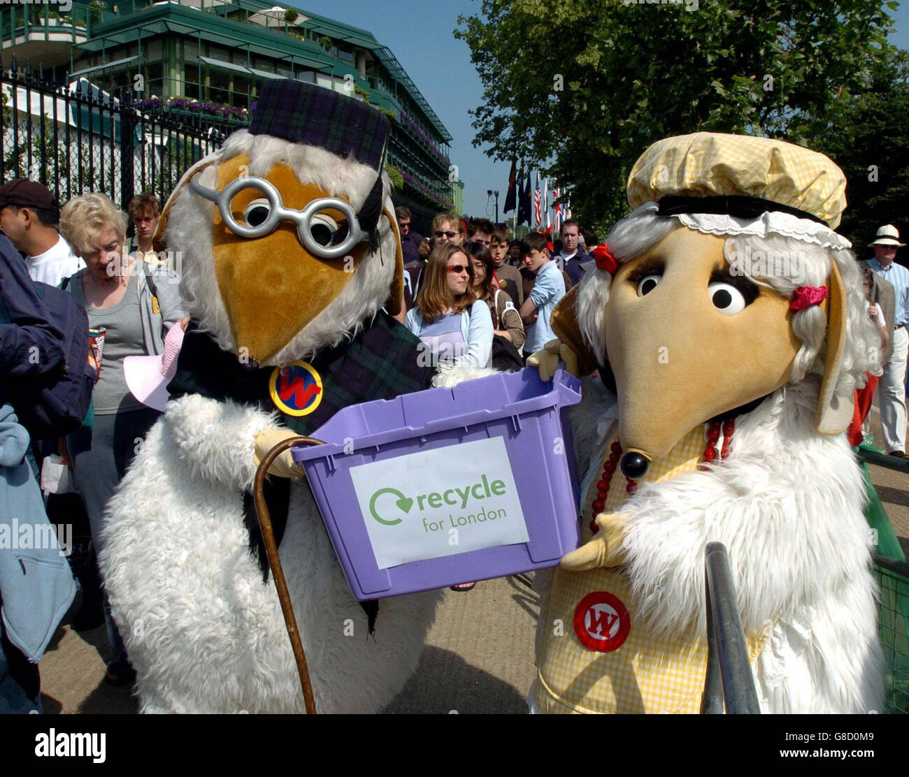 Tennis Wimbledon Championships 2005 All England Club Stock Photo