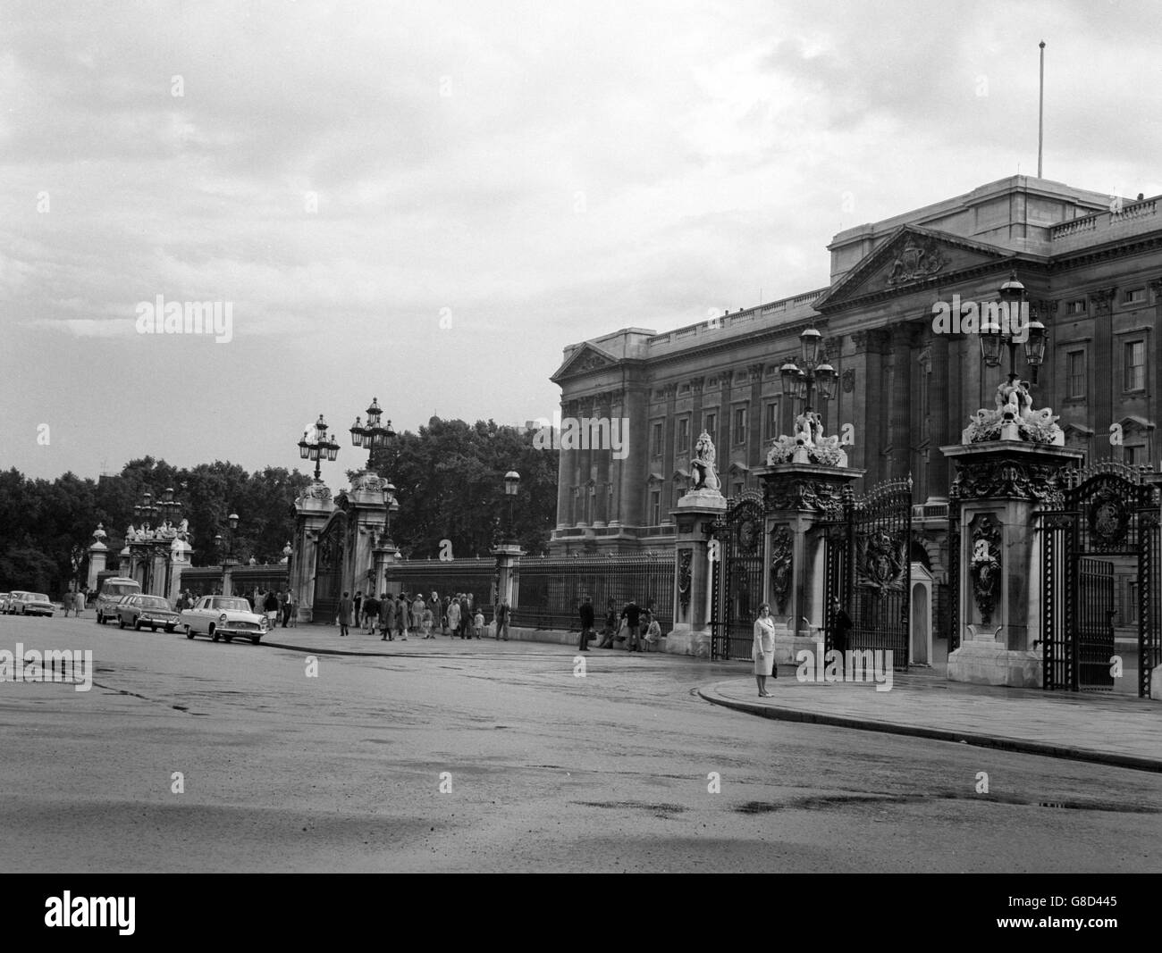 Royalty - Buckingham Palace - London. Buckingham Palace. Stock Photo