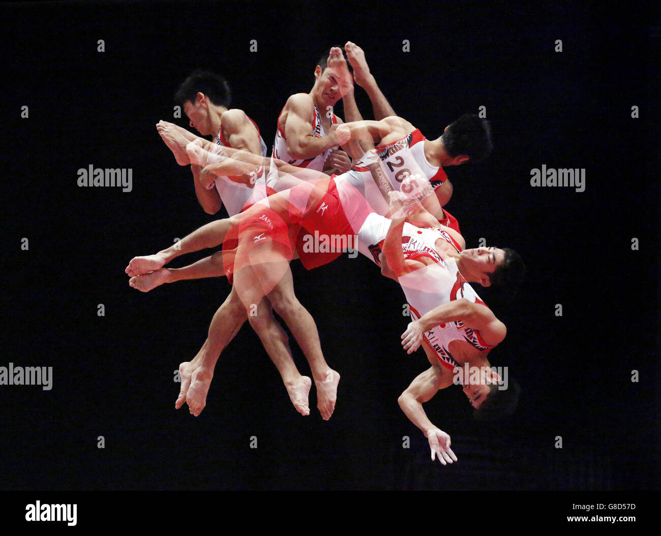 Gymnastics - 2015 World Championships - Day Six - The SSE Hydro Stock Photo