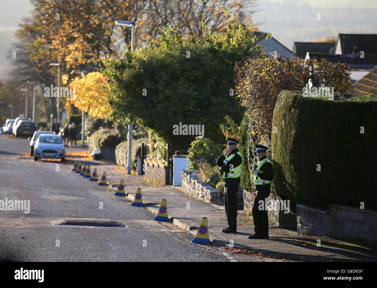 Cults Academy stabbing Stock Photo - Alamy