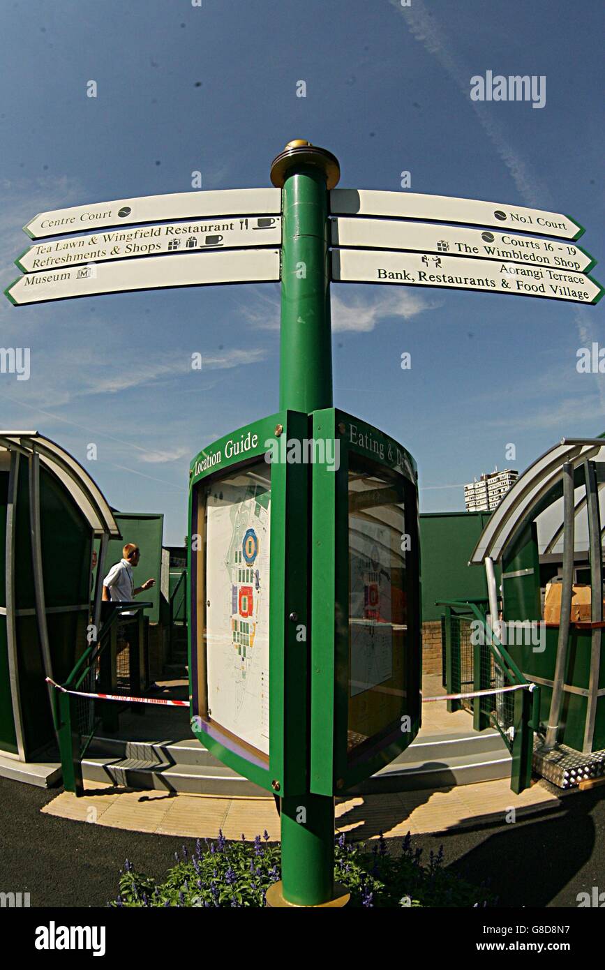 Tennis wimbledon championships 2005 day four all england club hires