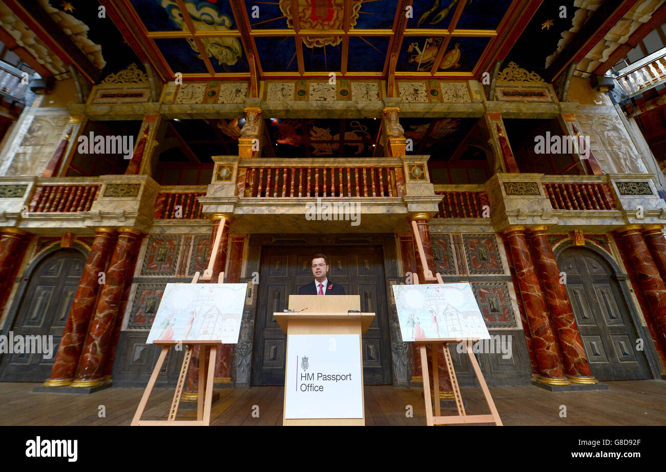 Launch of new british passport design hi-res stock photography and ...