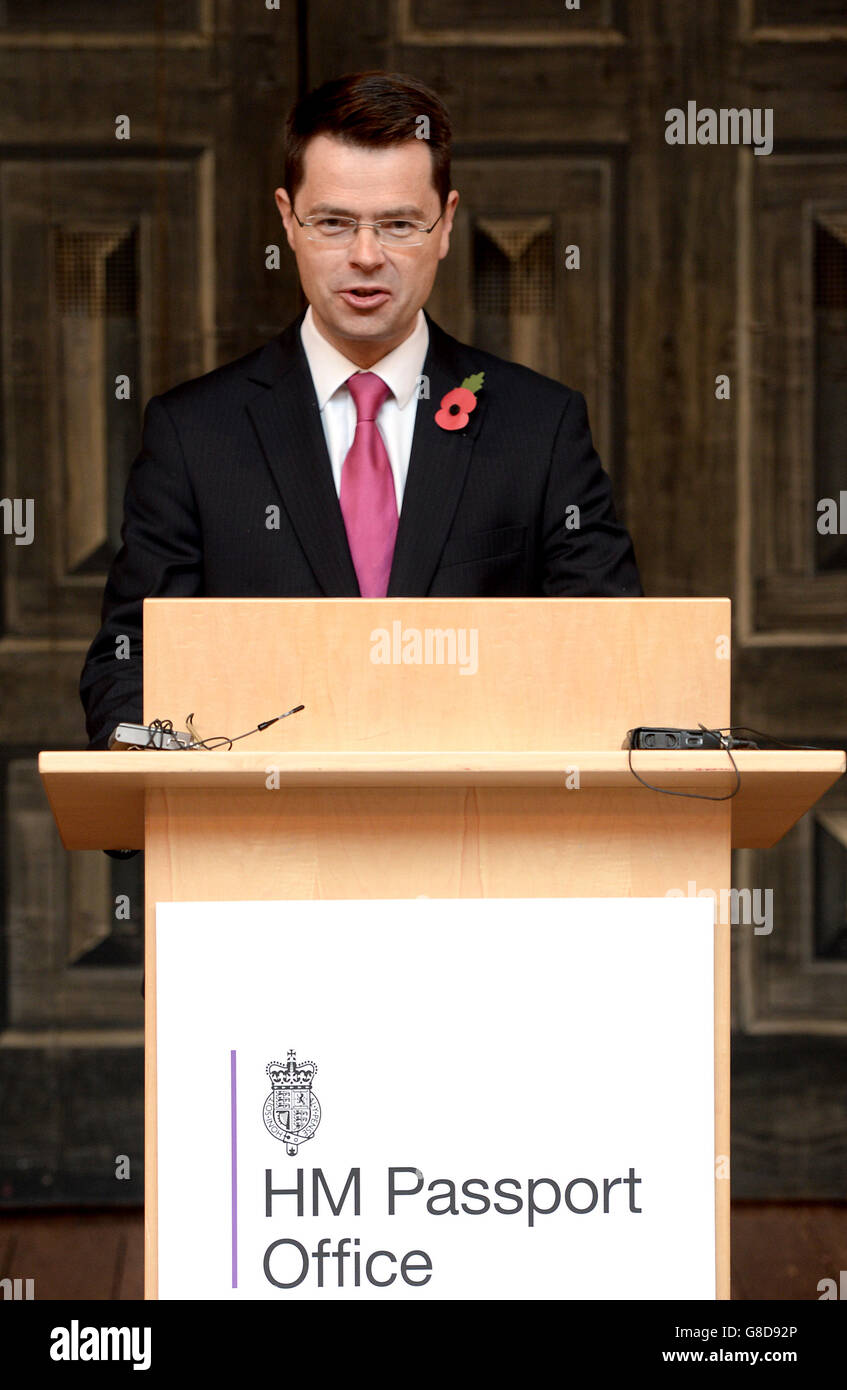 Launch of new british passport design hi-res stock photography and ...