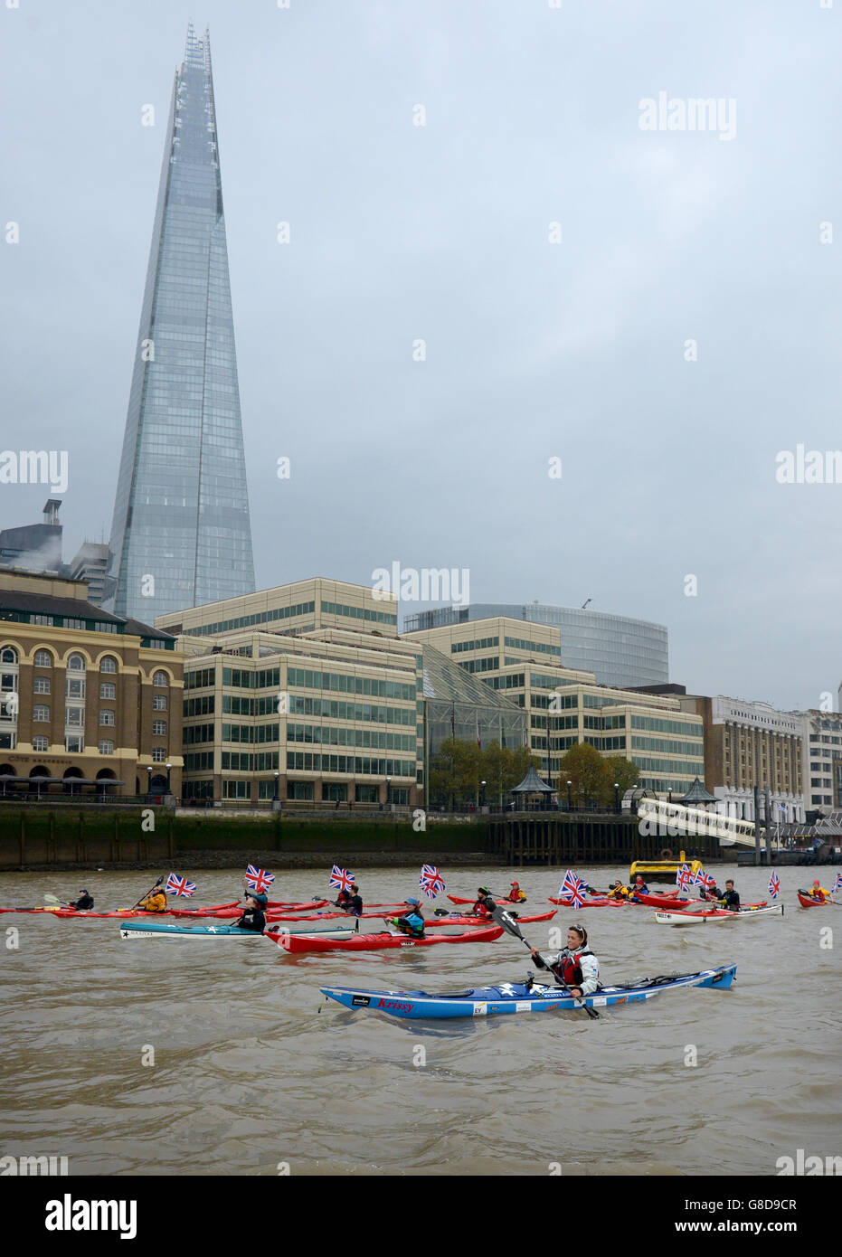 Towards tower bridge to complete her four half year london2london hi ...