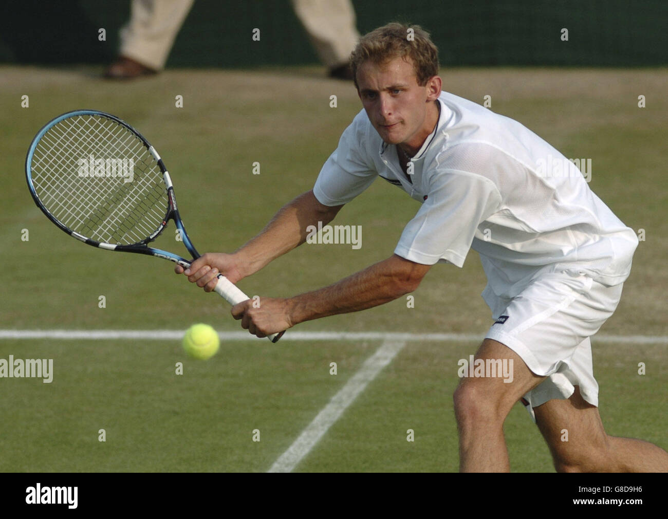 Tennis Wimbledon Championships 2005 Men's First Round Doubles