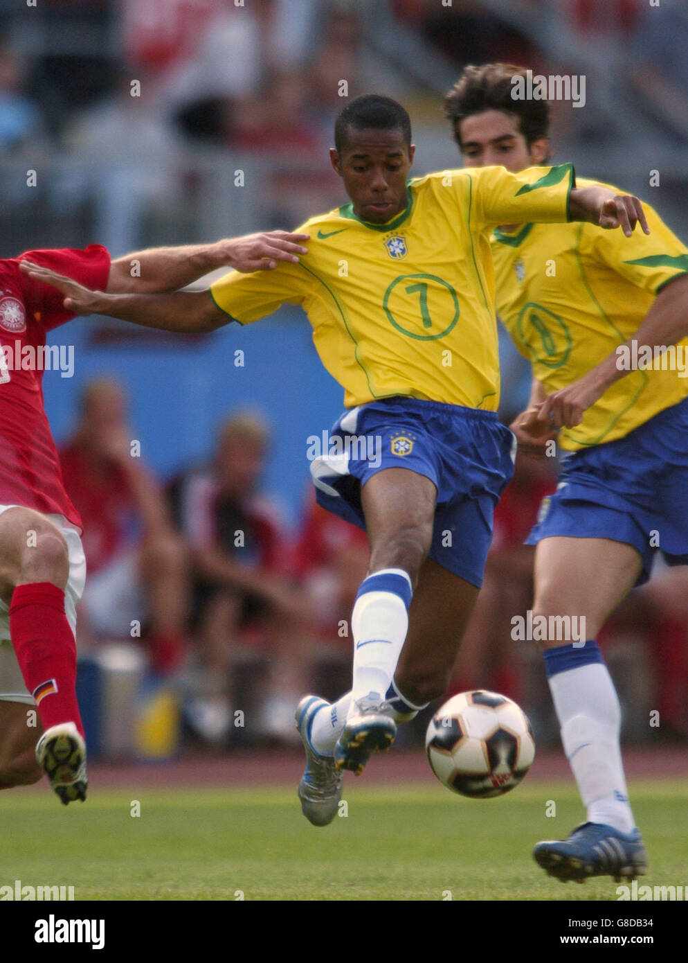 Soccer FIFA Confederations Cup 2005 SemiFinal Germany v Brazil