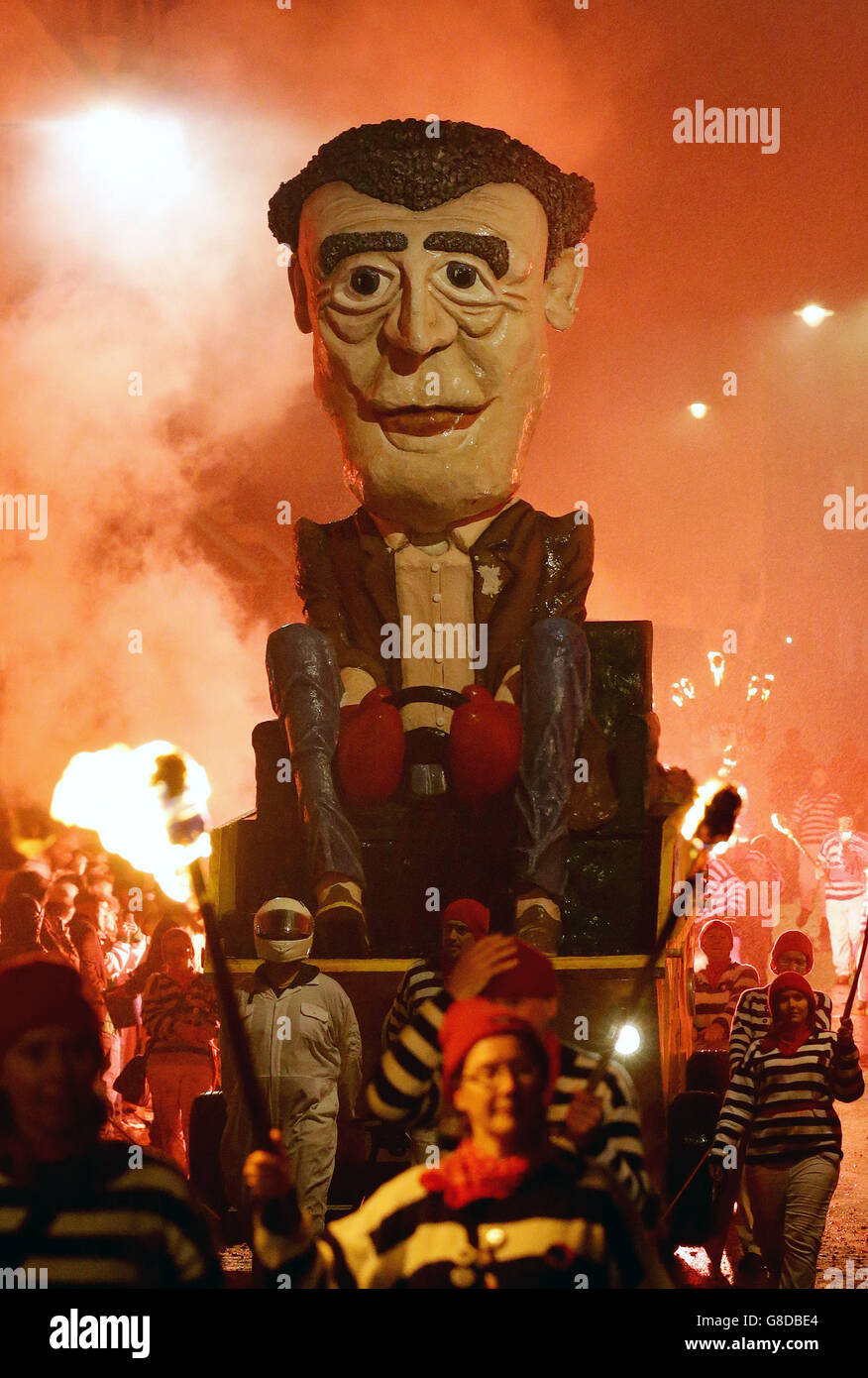 Jeremy clarkson lewes bonfire hi-res stock photography and images - Alamy