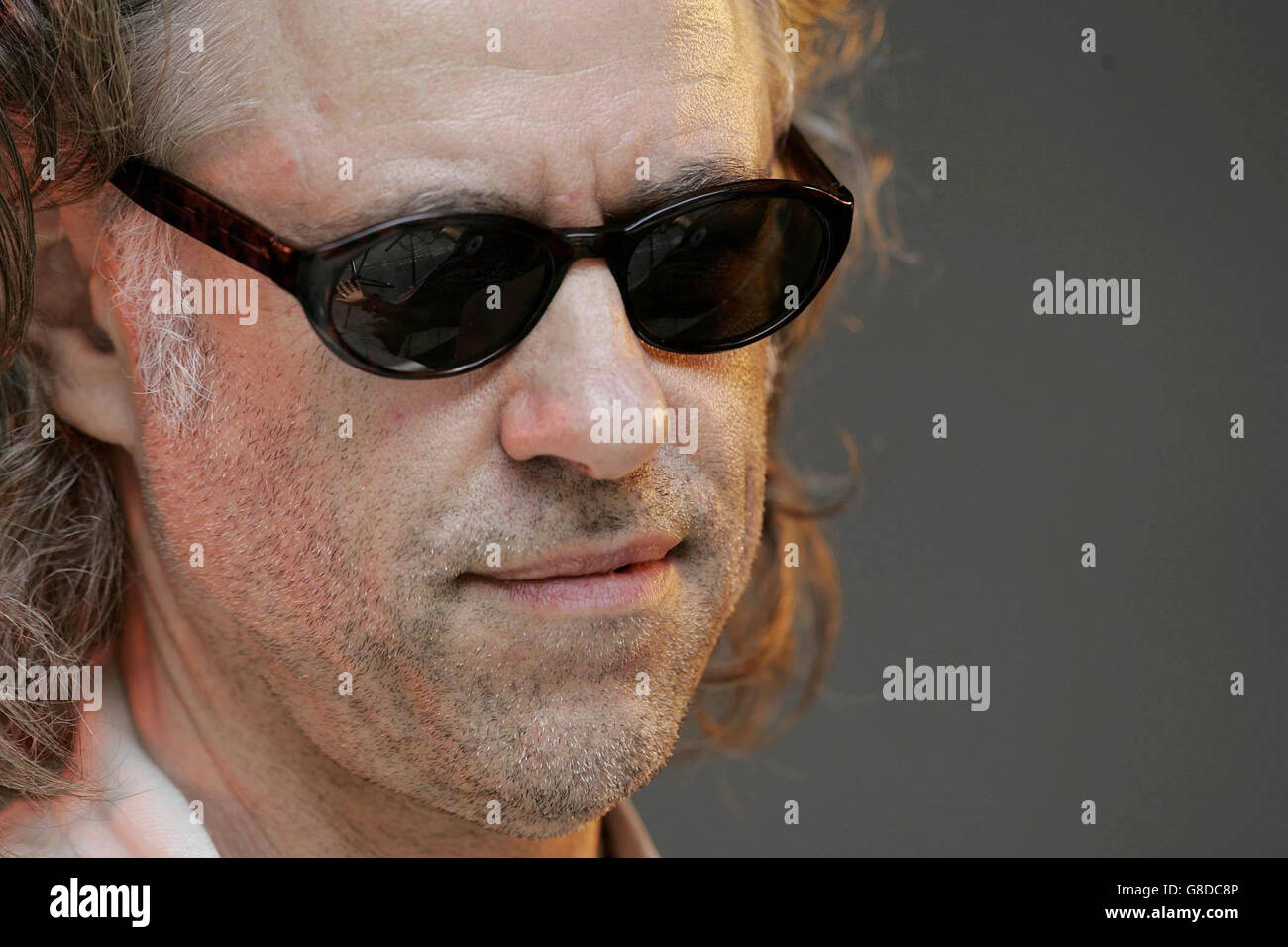 Sir Bob Geldof at the British Museum in central London, where he met