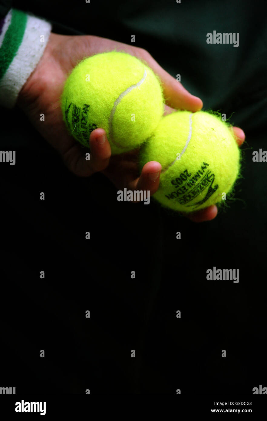 Ball boy wimbledon tennis championships High Resolution Stock
