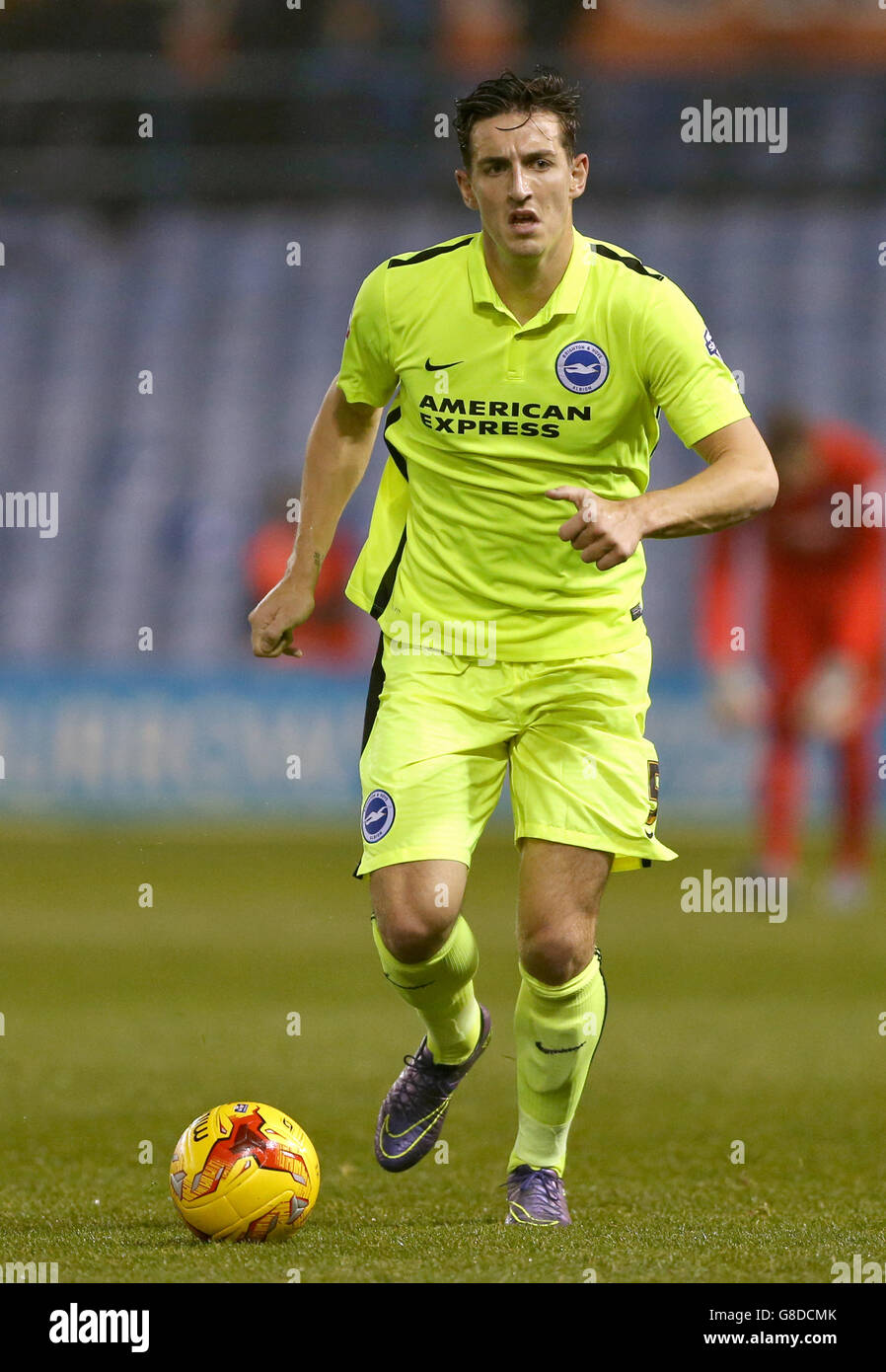 Soccer - Sky Bet Championship - Sheffield Wednesday v Brighton and Hove Albion - Hillsborough. Brighton and Hove Albion's Lewis Dunk Stock Photo