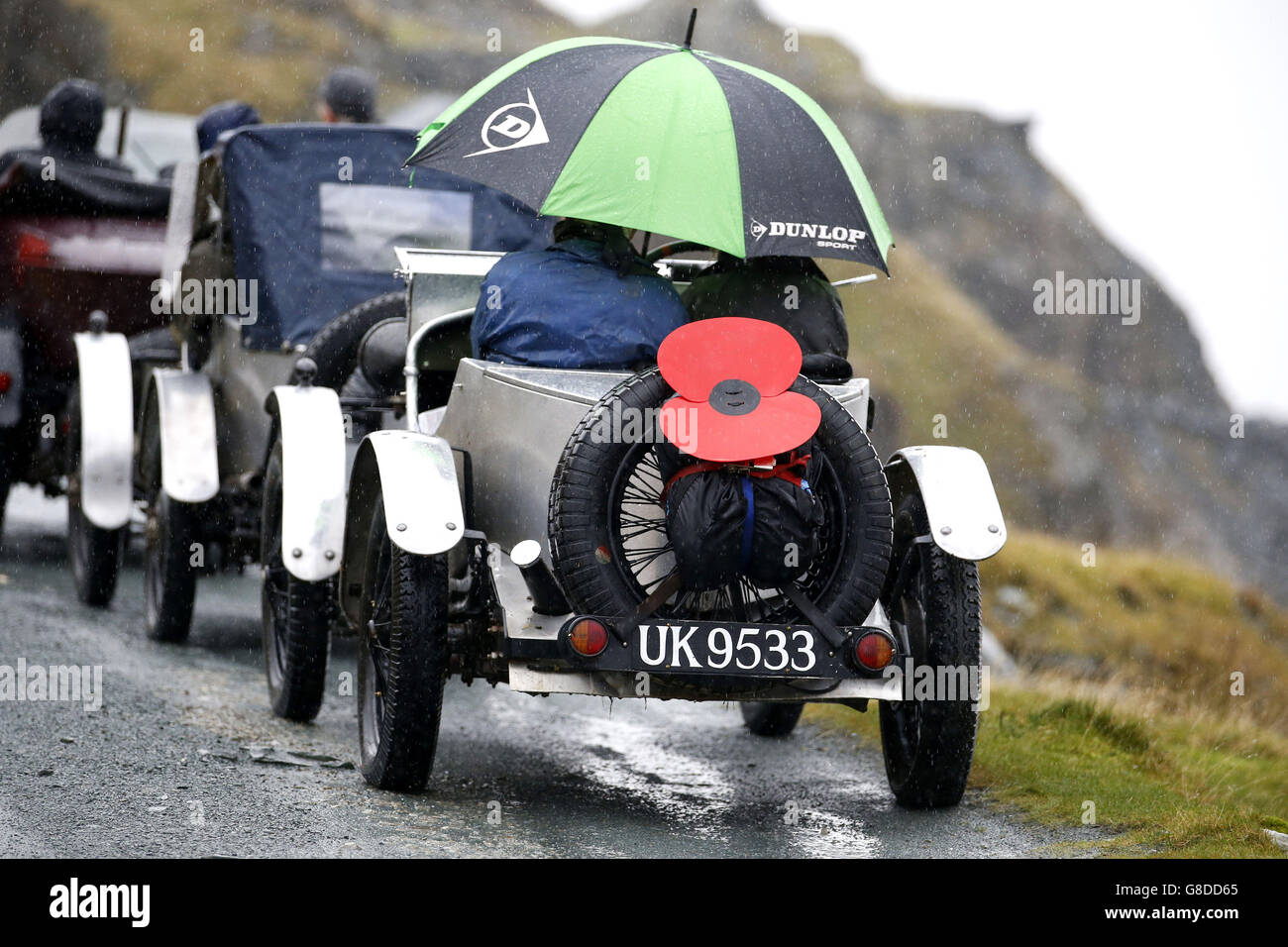 Lakeland Trials vintage car rally Stock Photo Alamy