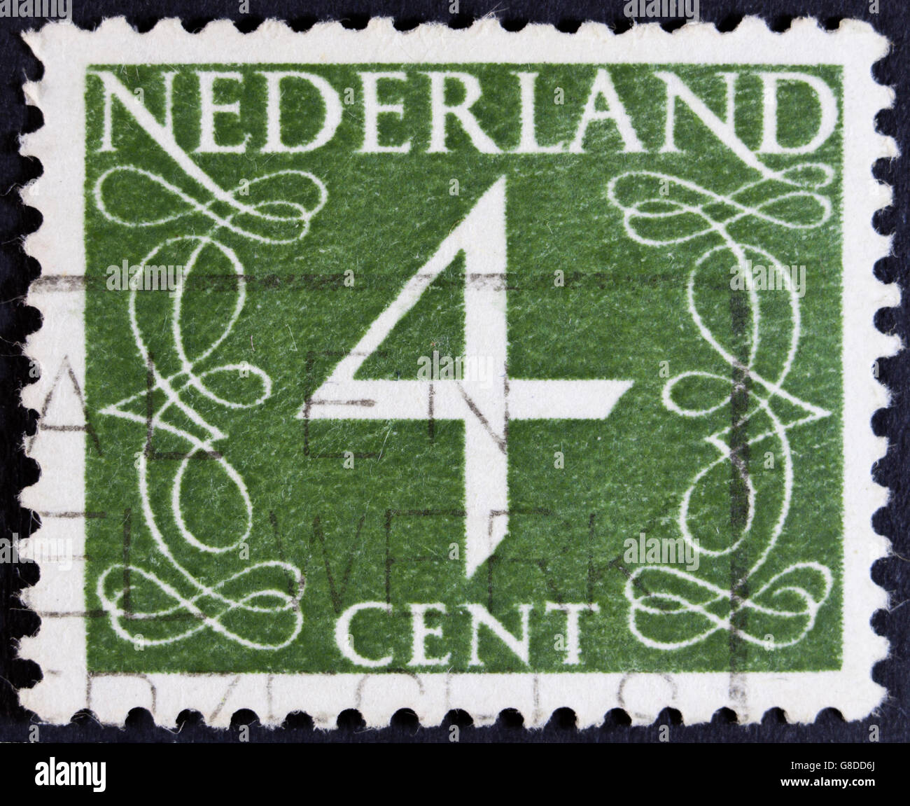 NETHERLANDS CIRCA 1946 A stamp printed in the Netherlands