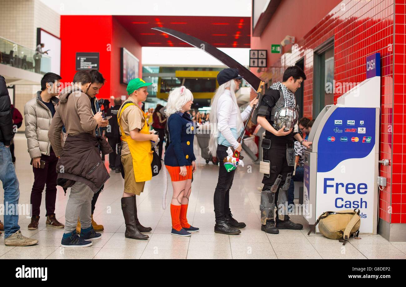 MCM London Comic Con Stock Photo Alamy