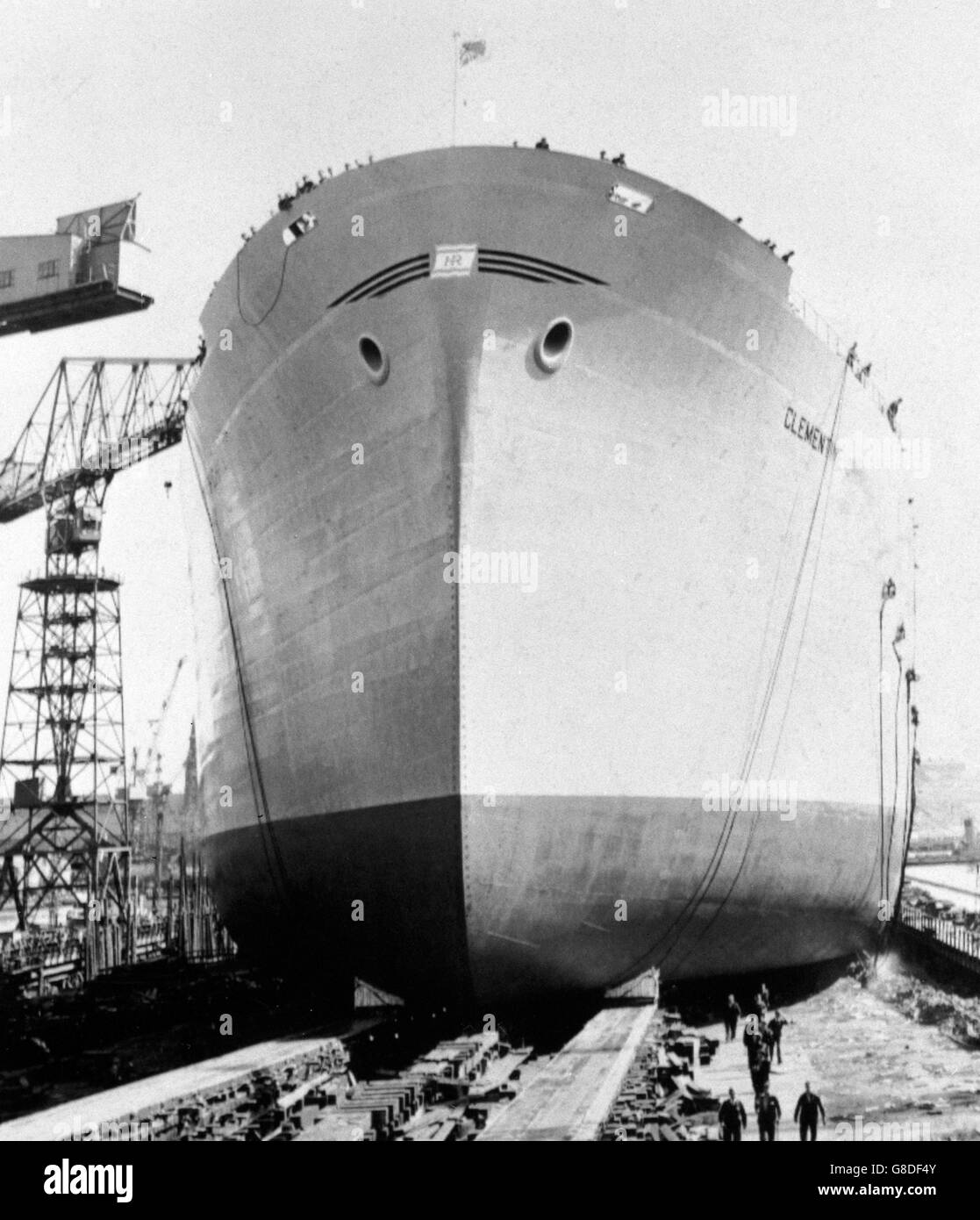 The mighty bulk of the supertanker clementine churchill 90 hires stock