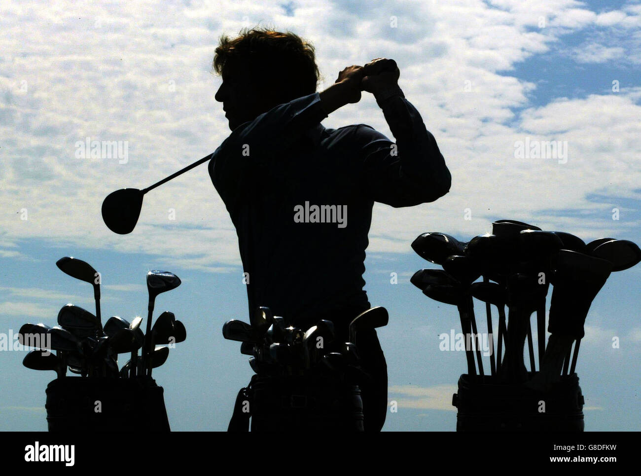 World's biggest golf day Stock Photo