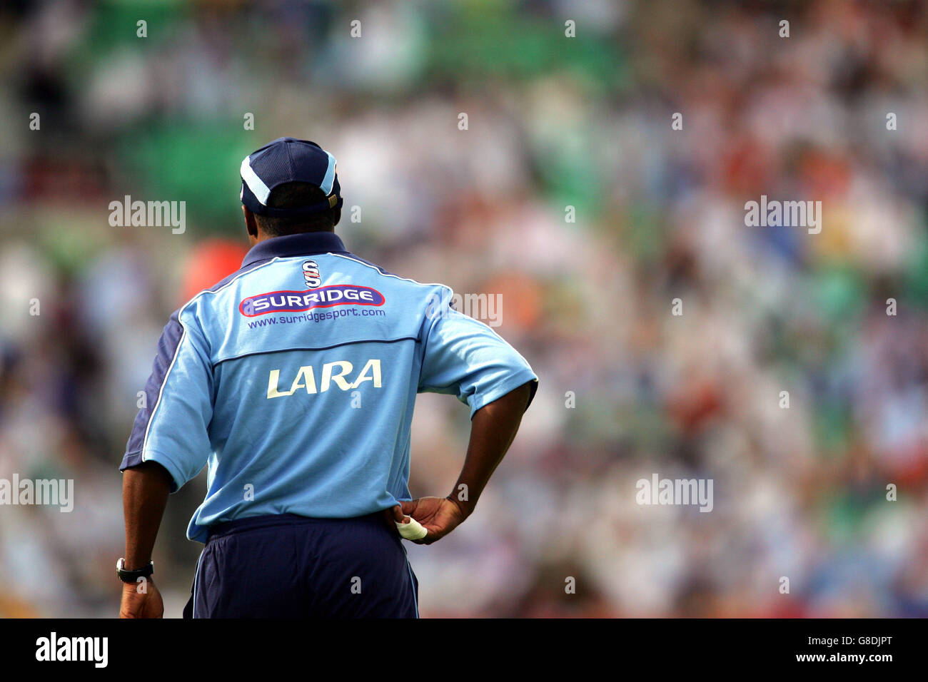 Cricket - International Twenty20 - Asia XI v International XI - The Brit Oval. International XI's Brian Lara Stock Photo