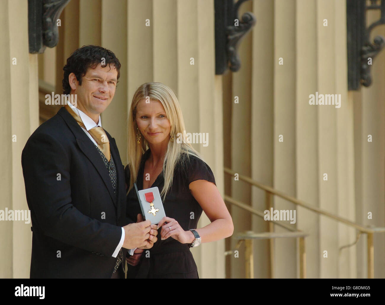 Rugby unions andy farrell is joined by his wife colleen hi-res stock photography and images - Alamy