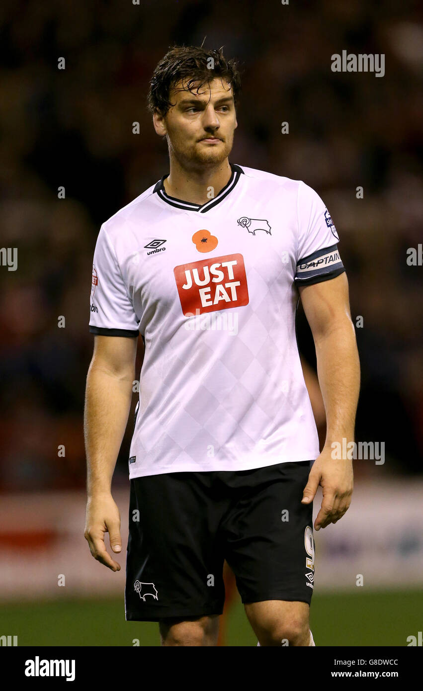 Soccer - Sky Bet Championship - Nottingham Forest v Derby County - City Ground. Derby County's Chris Martin Stock Photo