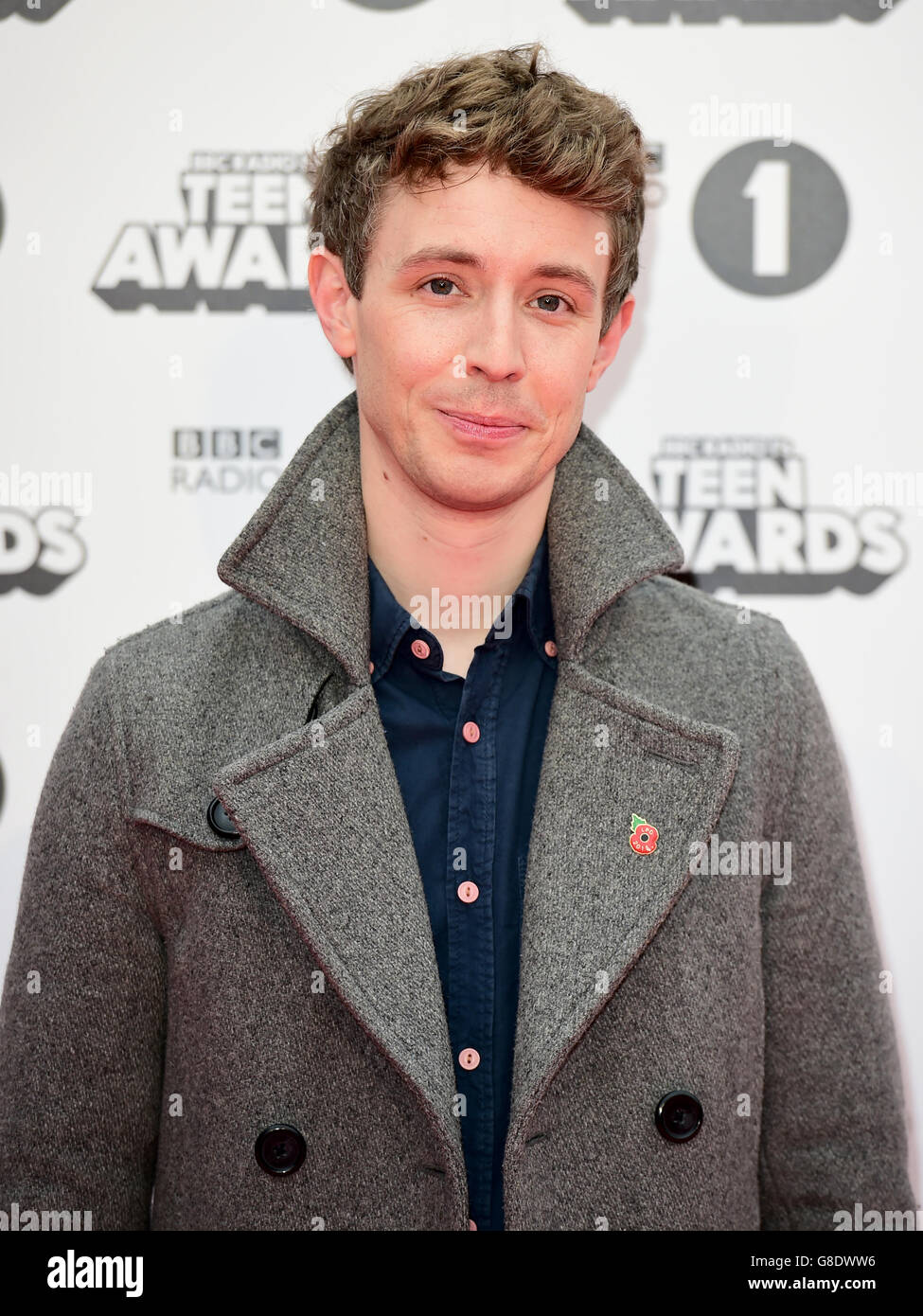 Matt Edmondson arriving for the BBC Radio 1's Teen Awards, Wembley