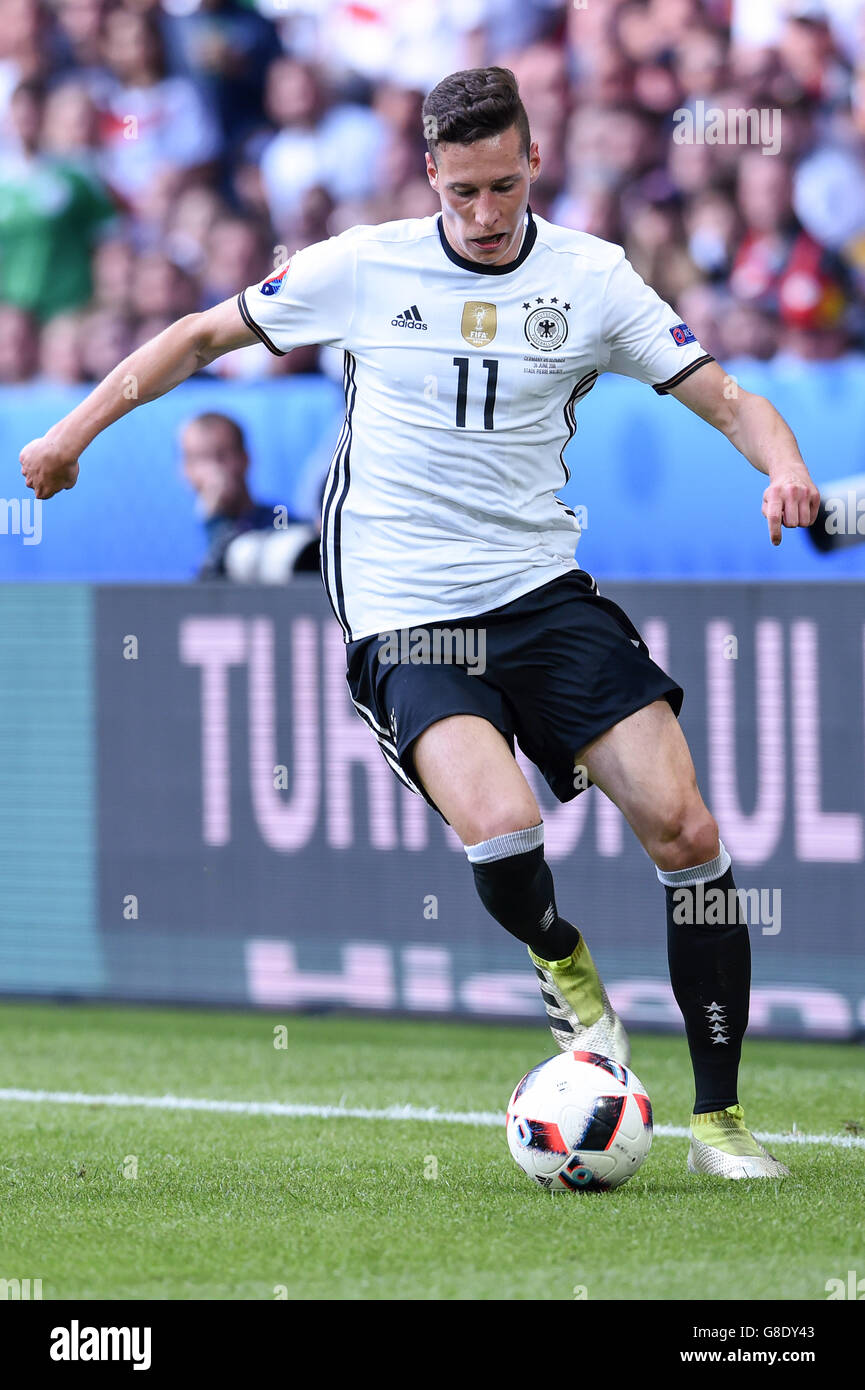 Julian Draxler (Germany) ;  June 26, 2016 - Football : Uefa Euro France 2016, Round of 16, Germany 3-0 Slovakia at Stade Pierre Mauroy, Lille Metropole, France. (Photo by aicfoto/AFLO) Stock Photo