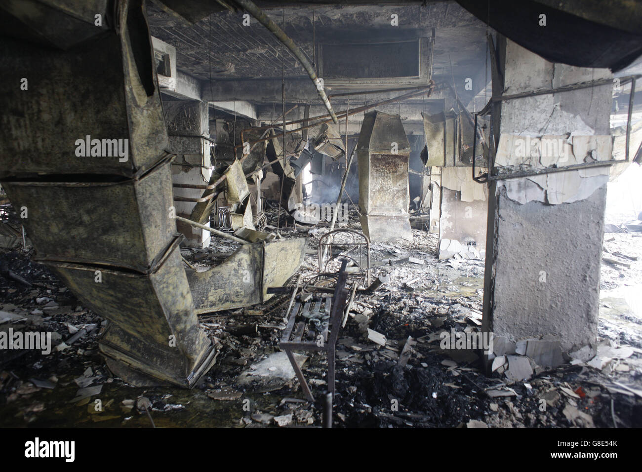 Dhaka, Bangladesh. 29th June, 2016. A huge fire has broken out at a 14 ...