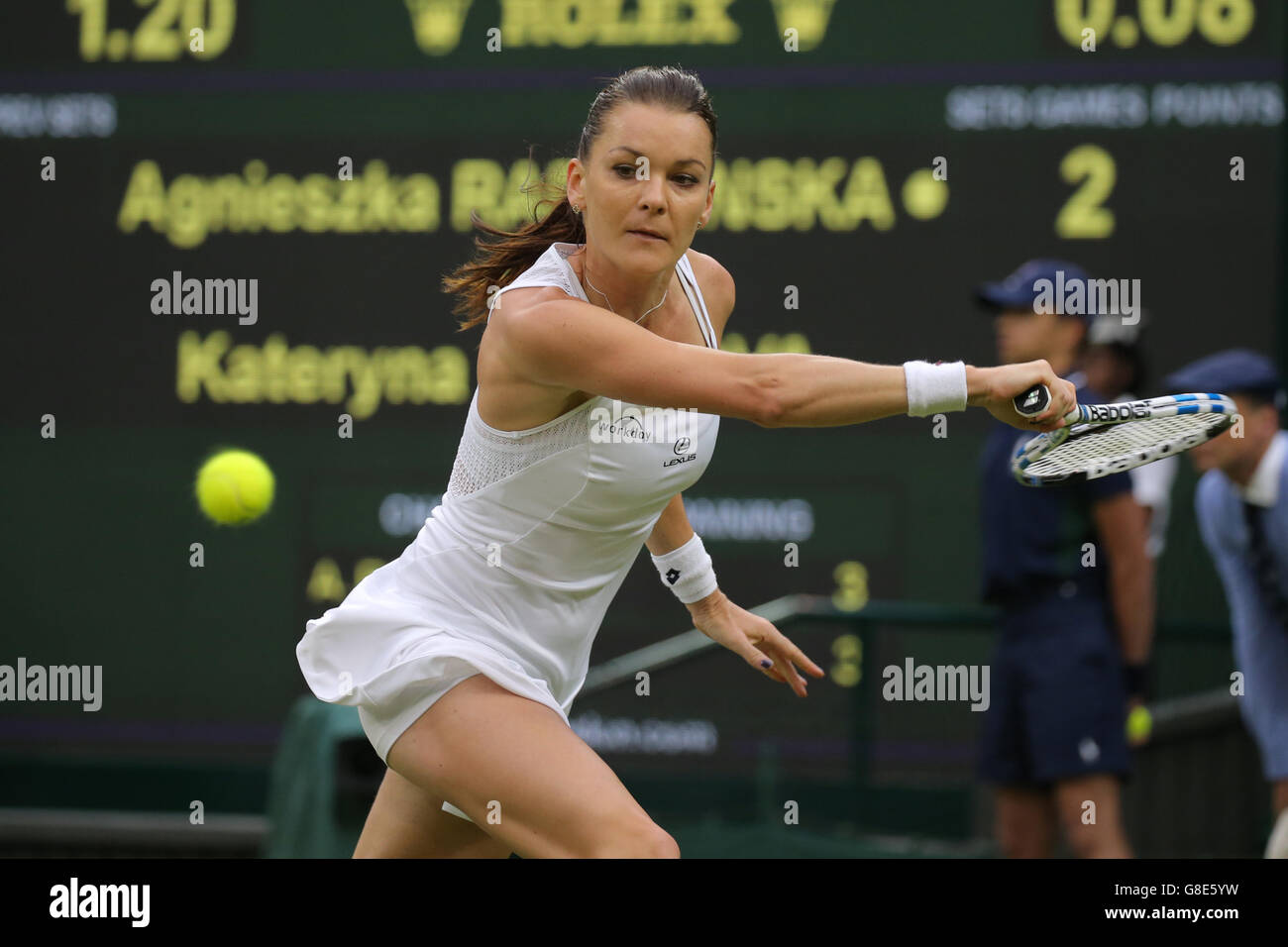 Agnieszka Radwanska Poland The Wimbledon Championships 2016 The All England Tennis Club, Wimbledon, London, England 29 June 2016 The All England Tennis Club, Wimbledon, London, England 2016 © Allstar Picture Library/Alamy Live News Credit:  Allstar Picture Library/Alamy Live News Stock Photo