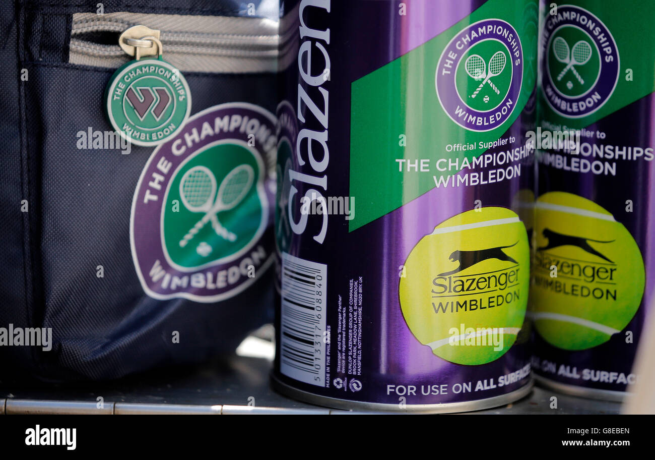 Delivery Of Official Slazenger Wimbledon Tennis Balls The Wimbledon