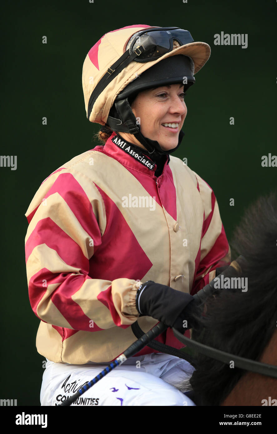 Jockey Hayley Turner Onboard Elusivity Nottingham Racecourse Hi res jockey-hayley-turner-onboard-elusivity-nottingham-racecourse-hi-res