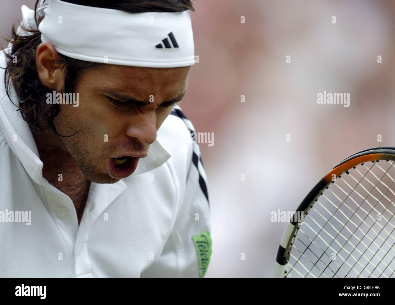 Tennis Wimbledon Championships 2005 Men's Quarter Final Roger