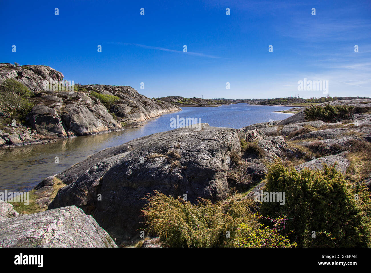 Lovely Islands With Beautiful Nature Gothenburg Sweden Stock Photo Alamy