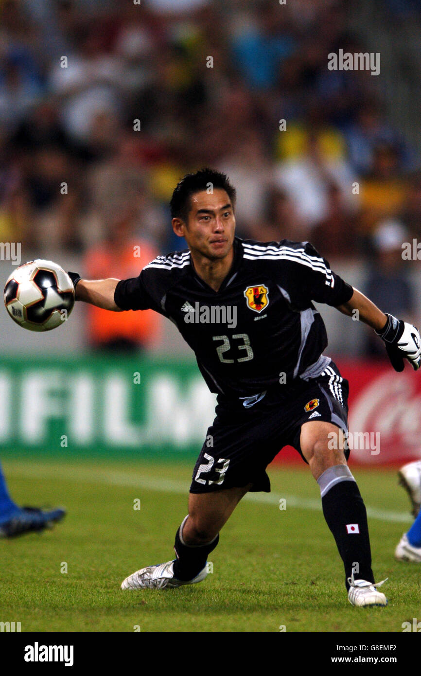 Soccer FIFA Confederations Cup 2005 Group B Japan v Brazil