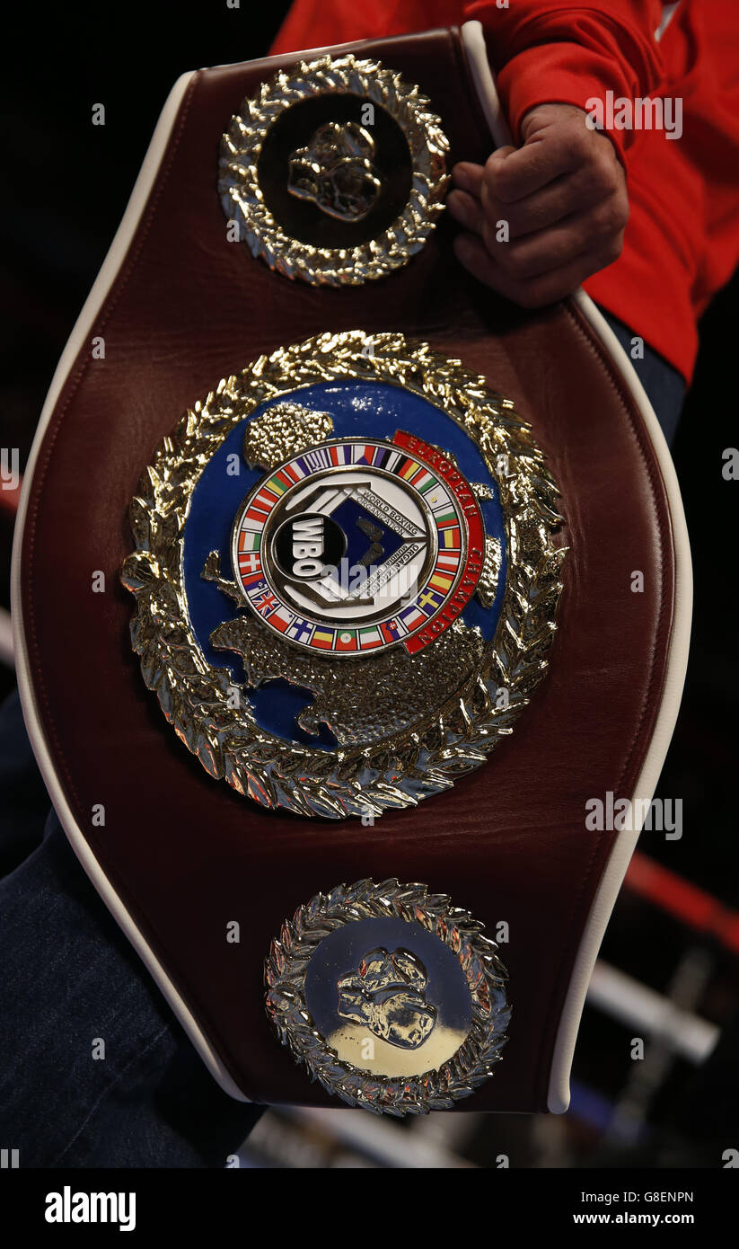 Manchester Arena Boxing Stock Photo Alamy