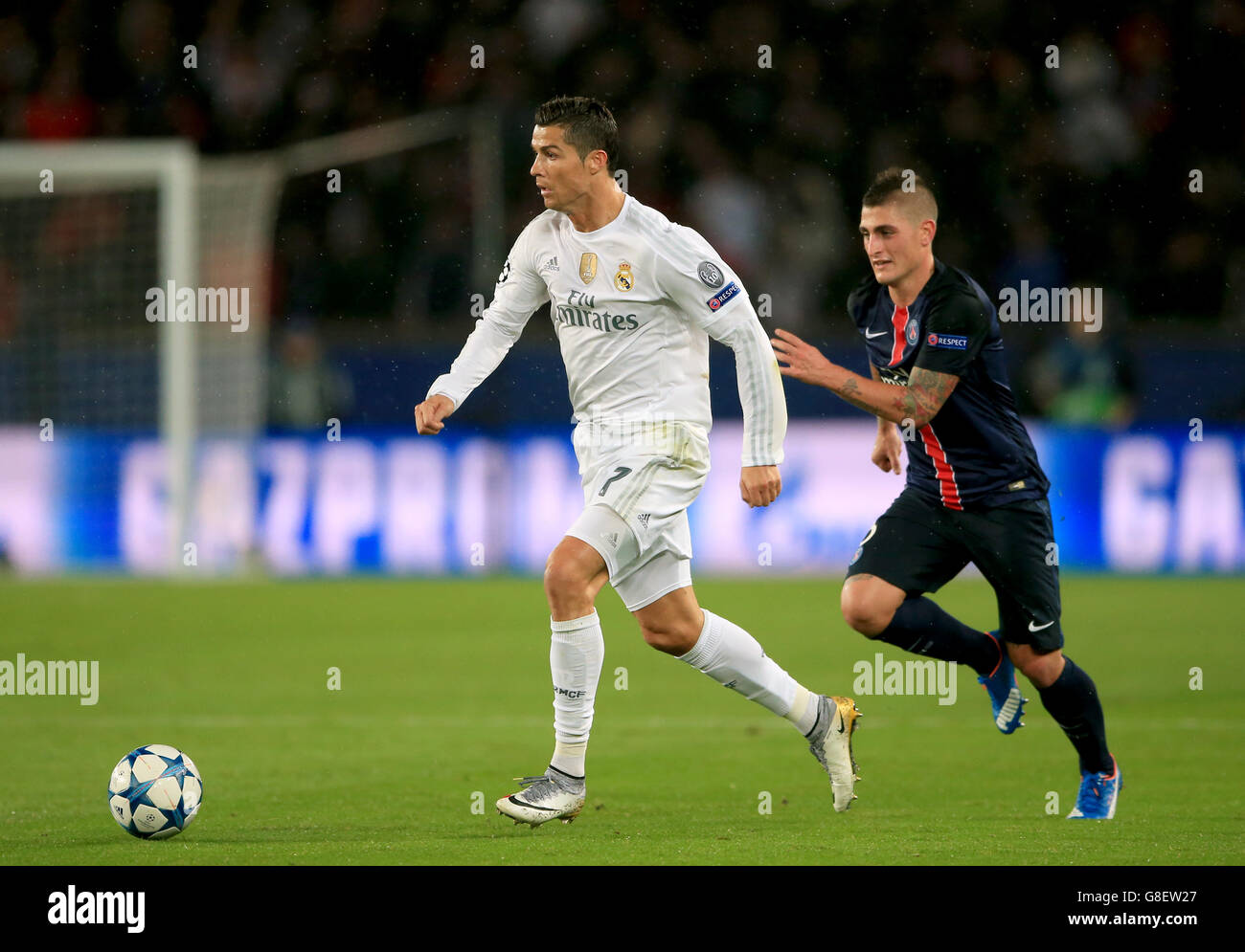 Soccer UEFA Champions League Group A Paris SaintGermain v Real Madrid Parc Des Princes