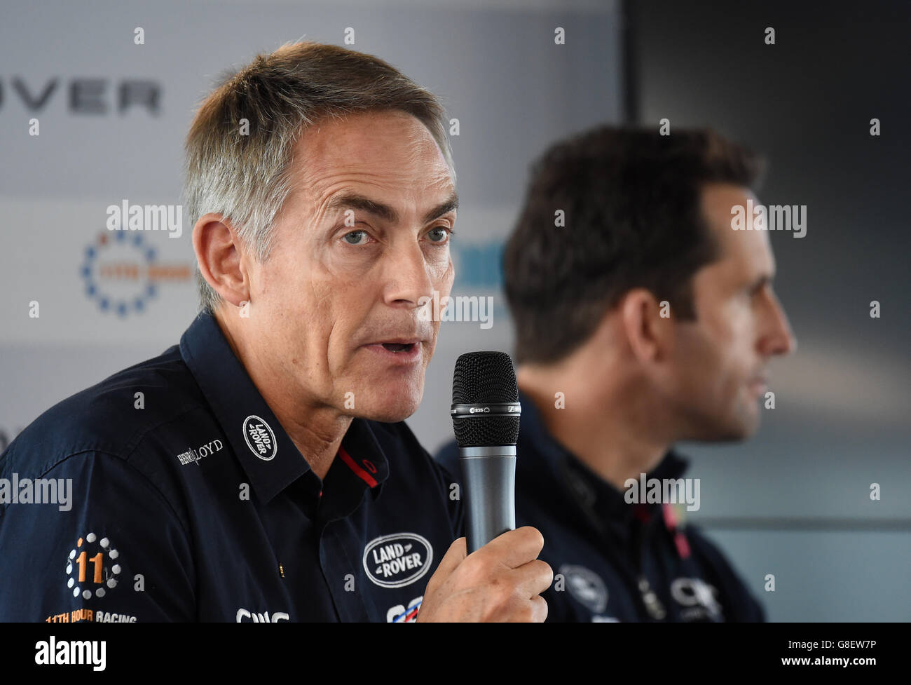 Sailing - Media Briefing - Land Rover BAR Headquarters Stock Photo - Alamy