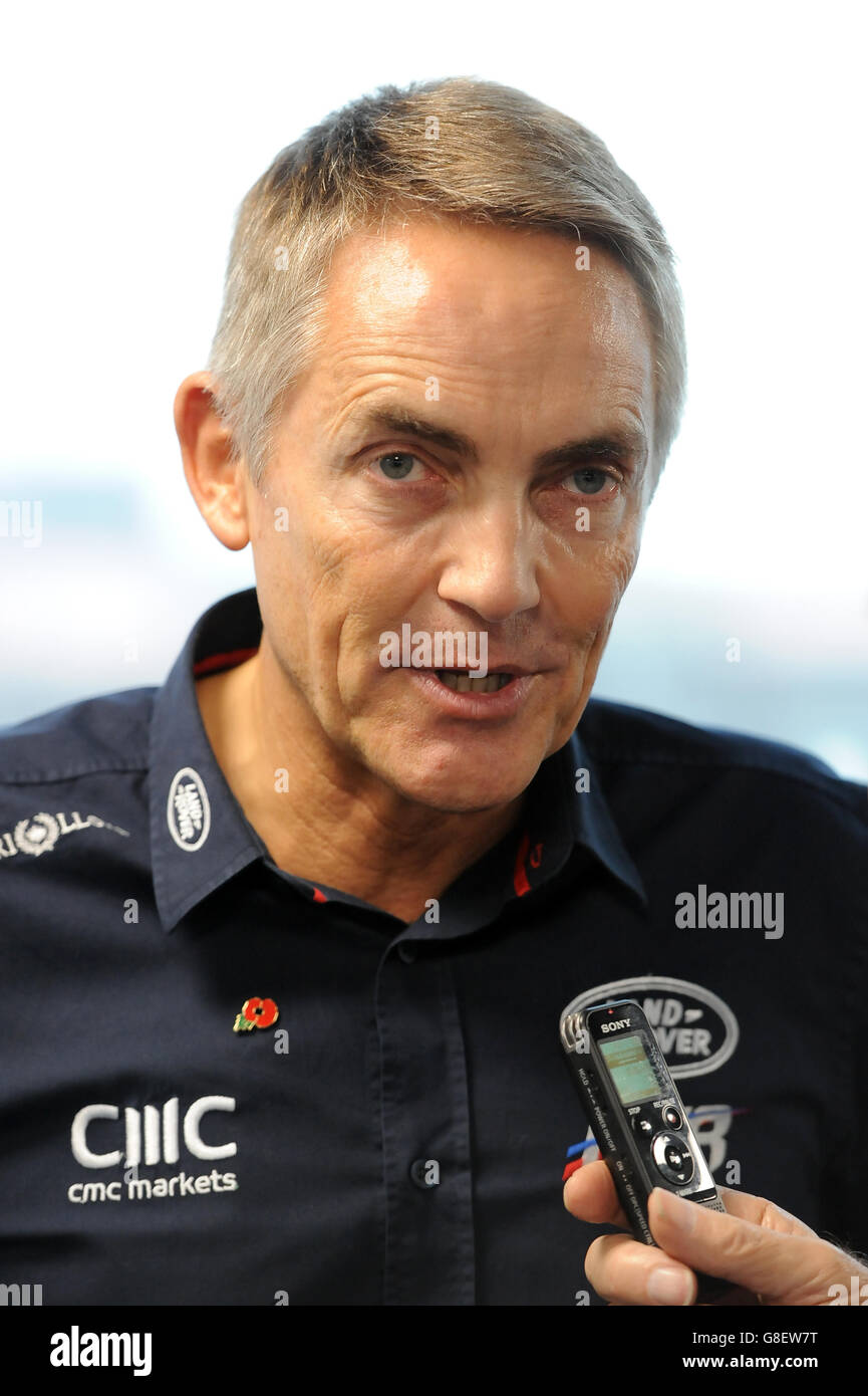 Sailing - Media Briefing - Land Rover BAR Headquarters Stock Photo - Alamy