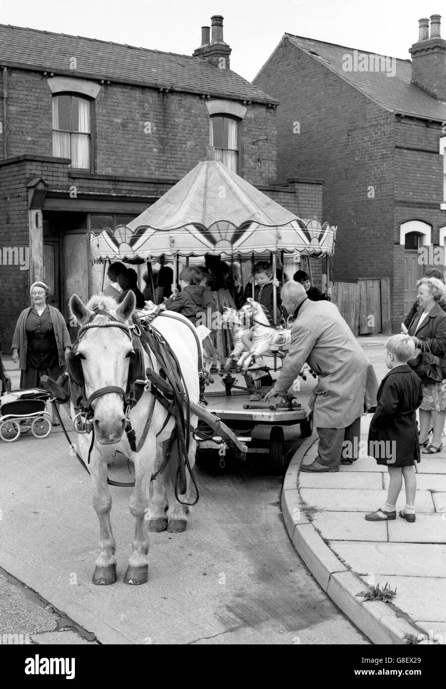 Entertainment UK's Last Travelling Street Roundabout Castleford