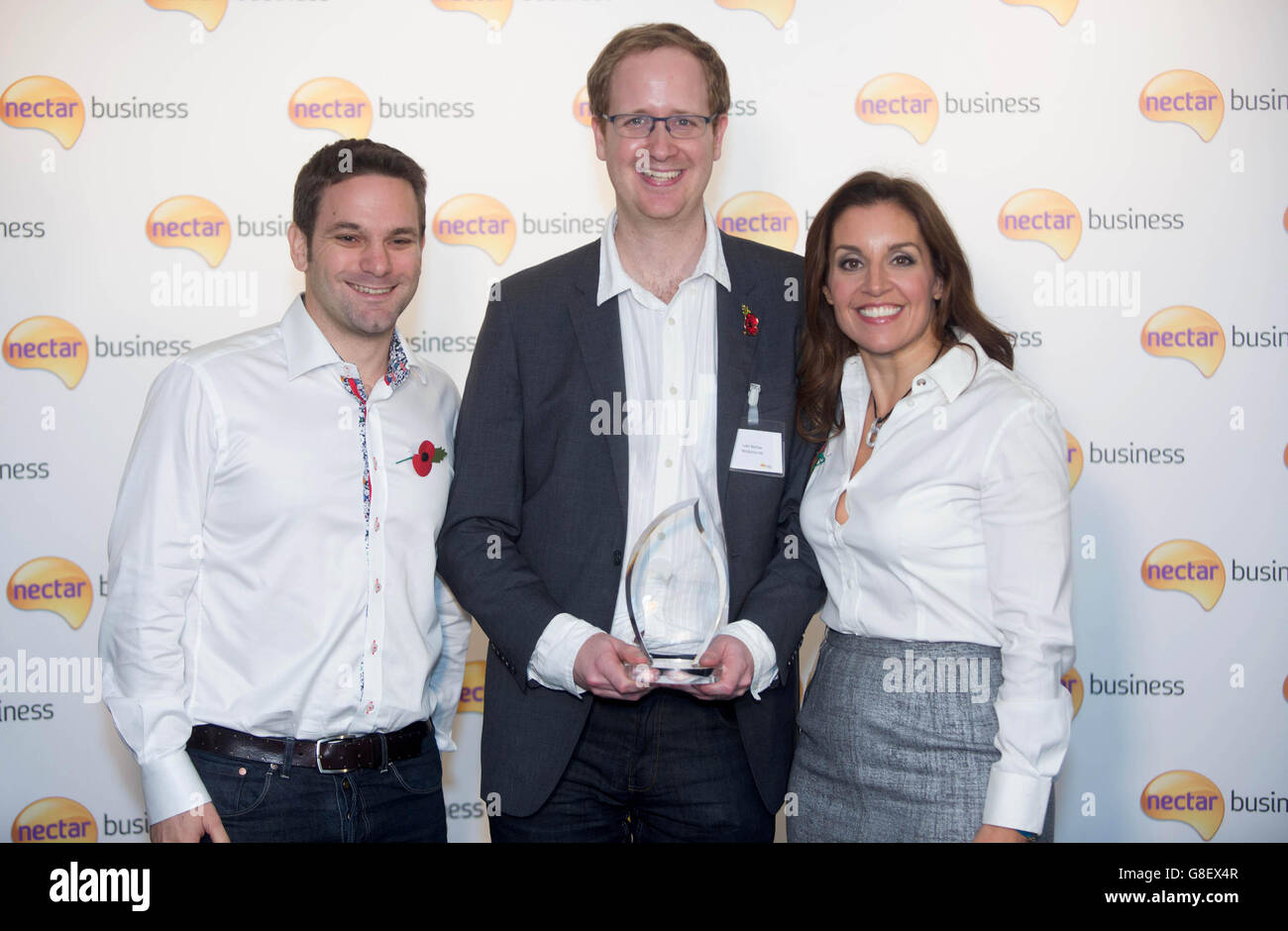 With sarah willingham from dragons den right and will shuckburgh hires stock photography and