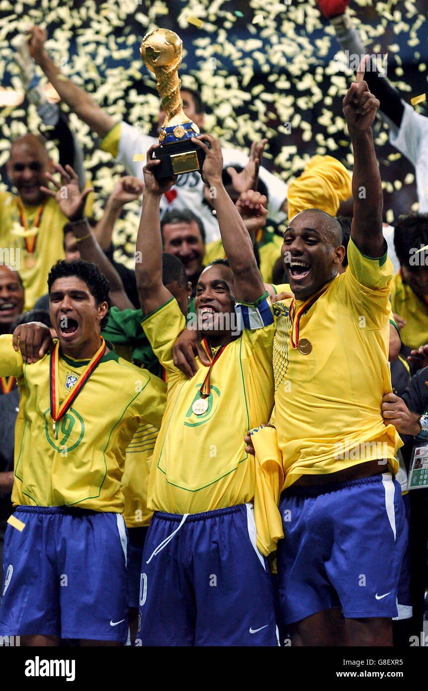 Soccer FIFA Confederations Cup 2005 Final Brazil v Argentina