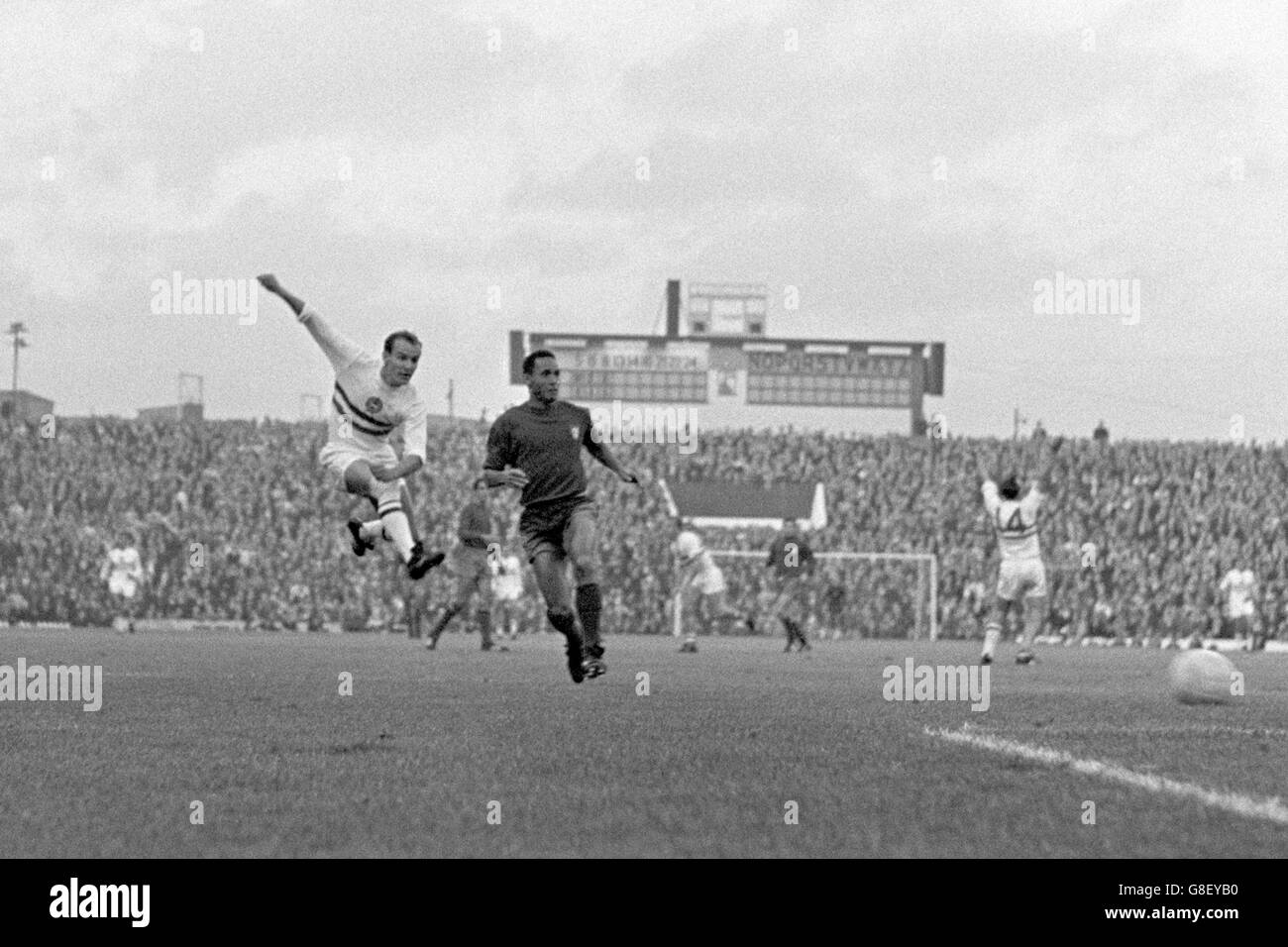 Action football black and white 1966worldcupyear