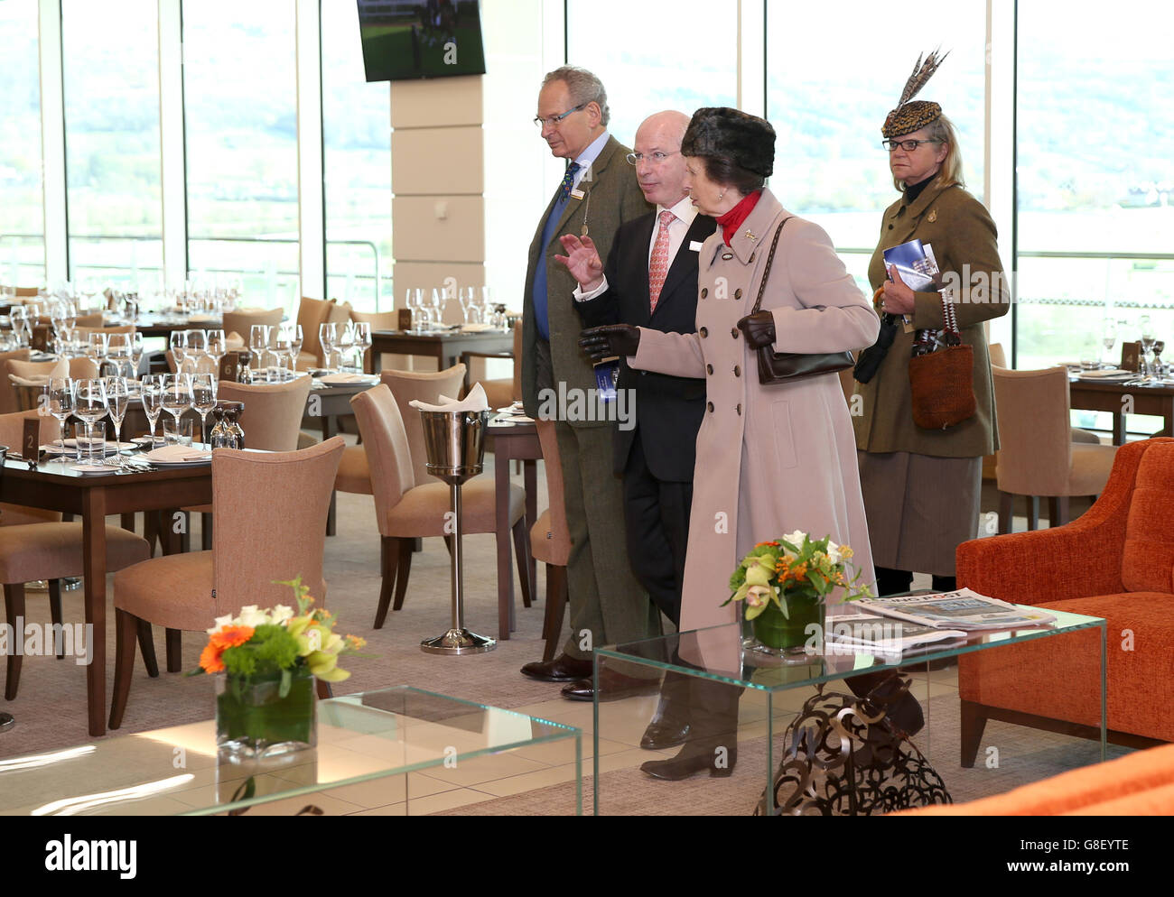 Princess Anne receives a tour before officially opening The Princess ...