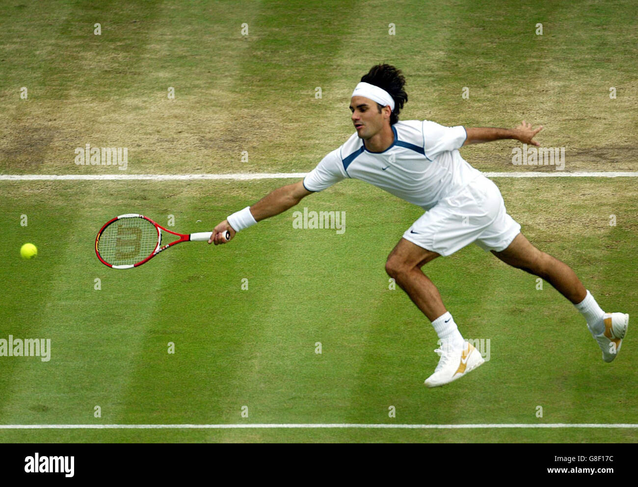 Tennis Wimbledon Championships 2005 Men's SemiFinal Roger